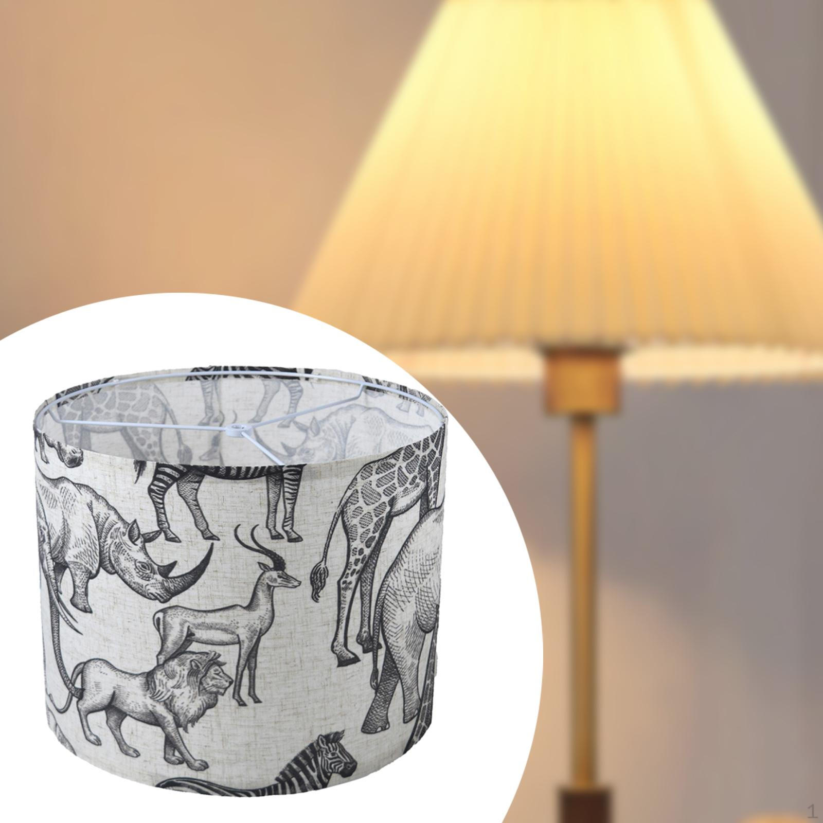 

Абажур барабанного типа, защитная крышка для потолочного светильника, абажур в стиле бохо для гостиной, фермерского дома Style D