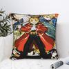 Full Metal Alchemist Anime Manga Pillow Cover  Fashion Pillow Case For Sofa Car Home Decor Soft Cushion Cover Birthday Gift