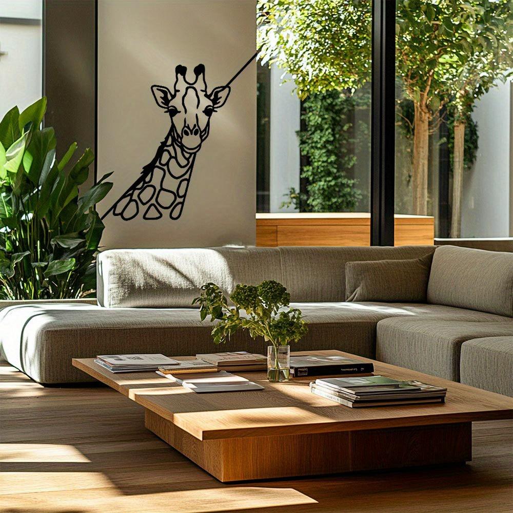 Metal Giraffe Decor for Living Room, Kitchen, Bedroom, Garage, Garden, Outdoor