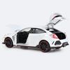 1/32 HONDA CIVIC TYPE-R Diecasts & Toy Vehicles Metal Car Model Sound Light Collection Car Toys for Children Christmas Gift