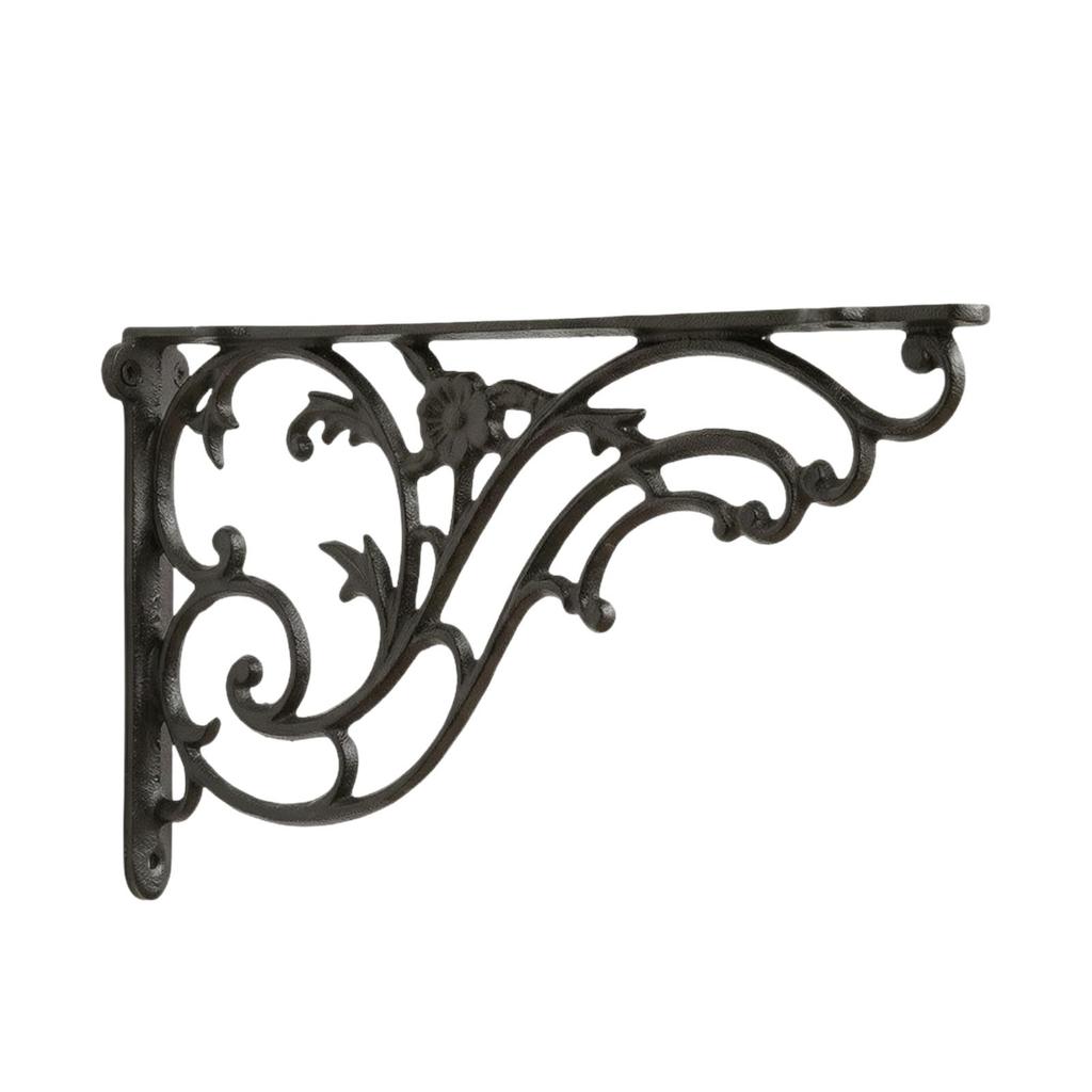 Decorative Wall Shelf Bracket Sturdy Mounted Brackets Long-Lasting