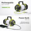 Camp Lamp LED Camping Light USB Rechargeable Flashlight Dimmable Spotlight Work Light Waterproof Searchlight Emergency Lantern