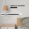 Elektrische Outlet Track Oberfläche Montiert Power Outlet Track 60cm Aluminium Legierung Küche Steckdosen
