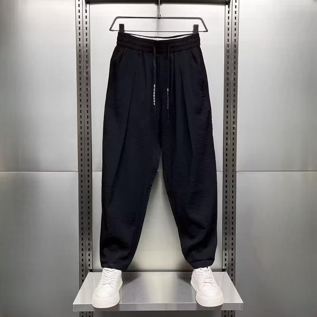 Sweatpants Men's Summer Pants Thin Sweatpants Loose Breathable Fashion Versatile Casual Pants Quick Drying