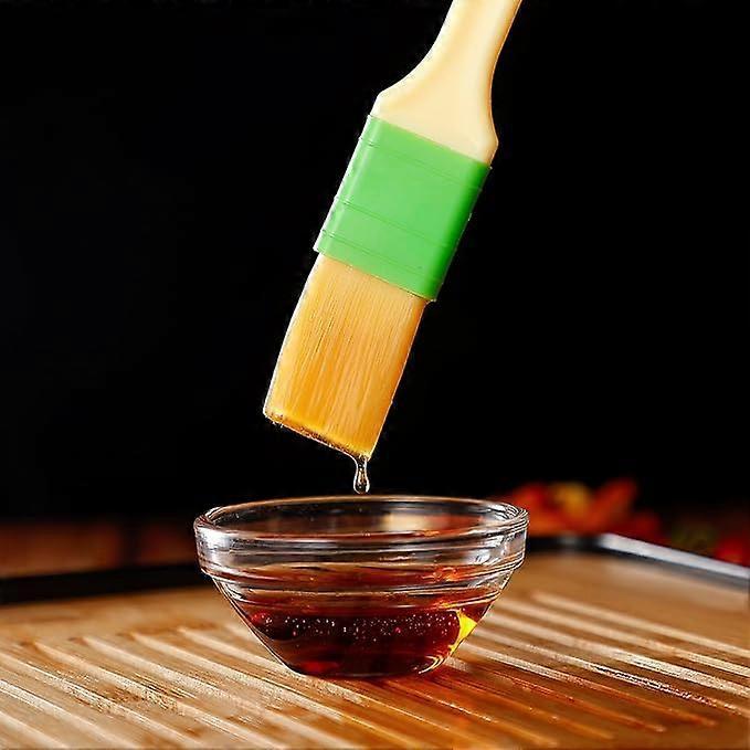 Grease Brush - Pastry Brush, Cooking Grease Brush, Grill Brush, Food Brush For Baking/Spreading Marinades/Butter/Sauces/Eggs/Kitchen Grease Brush