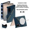 Luxury Business Carbon Fiber Texture Wireless Charger Case for Samsung Galaxy Fold 8 Fold 8 Ultra Hinge Matte Shockproof Anti Scratch Protection Cover