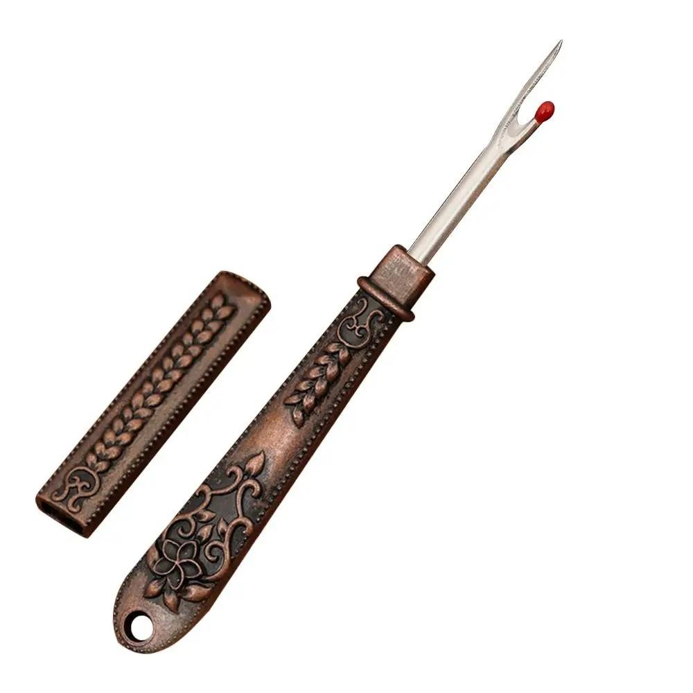 Exquisite Retro Needlework Sewing Seam Ripper Embroidery Cross Stitch DIY Sewing Tools Accessories Picking Thread Remover