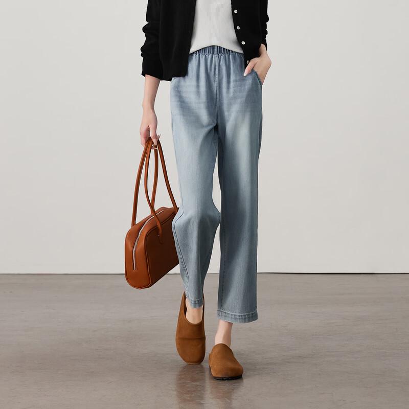 SOFSIL Women s Tencel Blend Straight-Leg Jeans 27/M