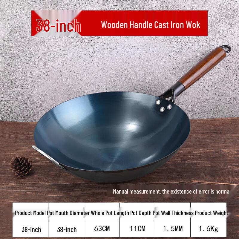 

Jikang Blacksmith Hand-Forged Cast Iron Wok