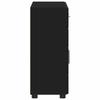 FLORIN Sideboard Black 88.5 x 30.5 x 73 cm Engineered Wood