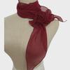 Spring/Summer Rose Silk Scarf: Women's Solid Color Dance Accessory