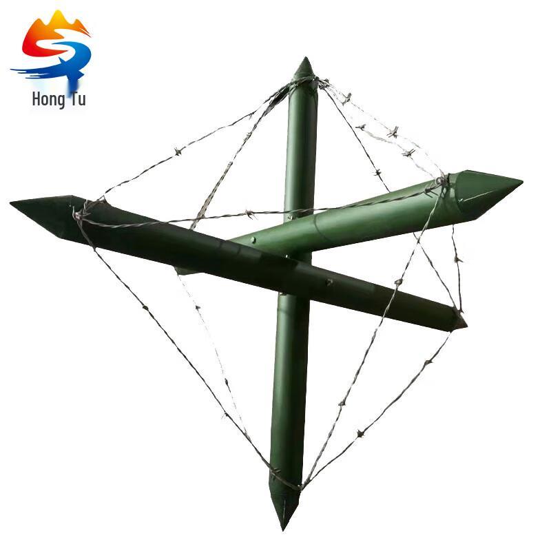 Simulated Rhomboid Barrier