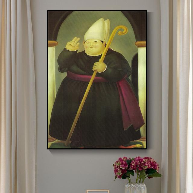 Kolekcja Fernando Botero Obrazy dekoracyjne Współczesne reprodukcje artystyczne i nowoczesne dekoracje ścienne do salonu Dekoracje ścienne na płótnie Malarstwo bez ramki