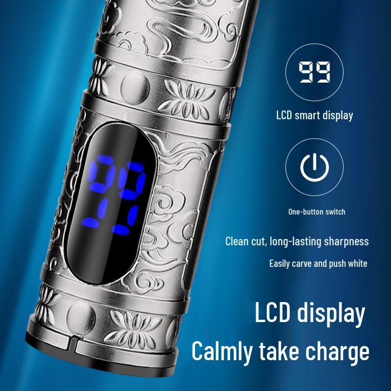 6-in-1 Portable Multi-Functional Grooming Kit: Beard Trimmer, Nose Hair Trimmer, Hair Clipper & Electric Shaver