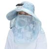 Digital Display Screen Solar Fan Visor Hat Breathable Mesh Women's Picking Tea Hat  Tea Picking