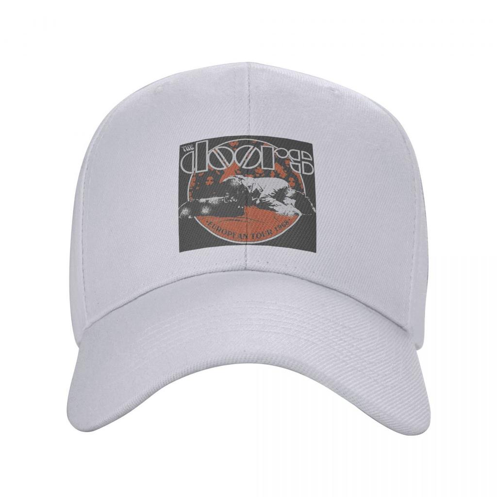 The Doors Rock Band Logo Jim Morrisons Baseball Caps Snapback Men Women Hats Casual Cap Sports Baseball Hat Casquette