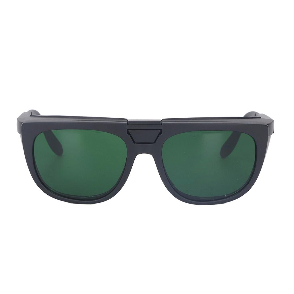 Welding Glasses TIG Welder Protective Goggles Flip Cover Comfortable for Working Light Green IR3.0