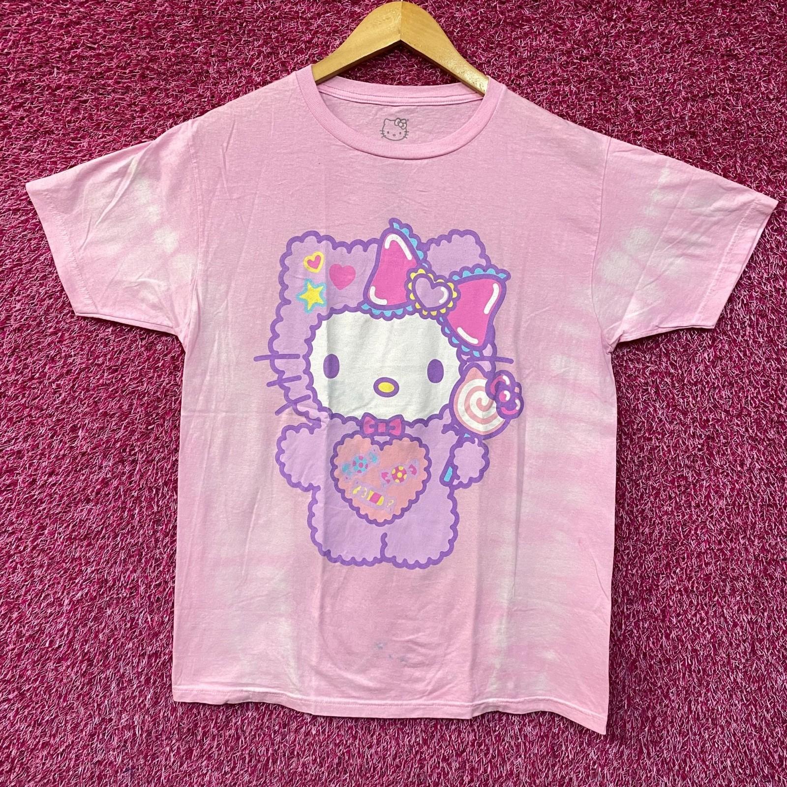 

Sanrio Hello Kitty Мягкая Пижама Графический Дизайн Розовая Футболка 3XL