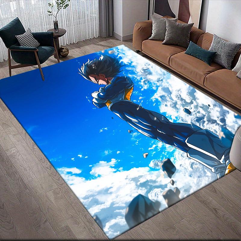 

Dragon Ball Vegeta Square Area Rug, Non-Slip Floor Mat for Living Room, Perfect Gift for Vegeta Fans.chl 60x90cm