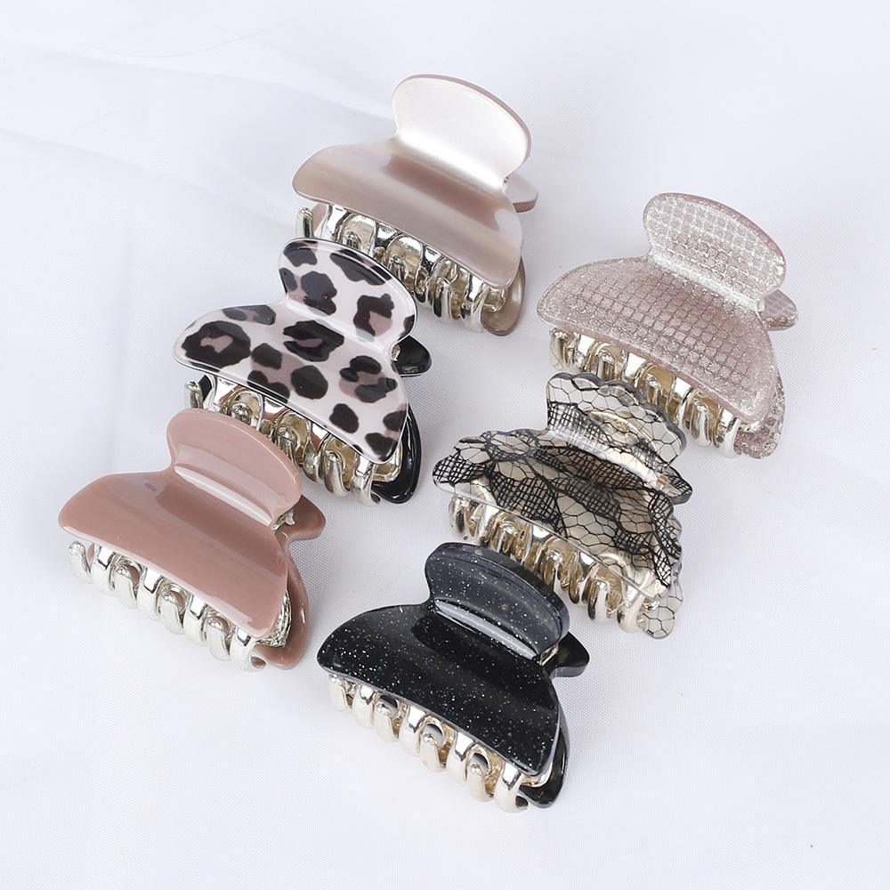 5pcs/10PCS Women Plastic Headbands 0.8cm Thin Plain Matte Hairbands Non-slip Hair Hoops For Girls Daily Wear