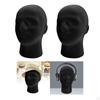Male Mannequin Head Display Stand Model Easy to Carry Durable Foam Man'S for