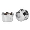 2pcs Wheels Center Hub Cover Cap Electroplating For 8inch 10 Inch 12 Inch 14 Inch Alloy Wheels ATV Quad Bike