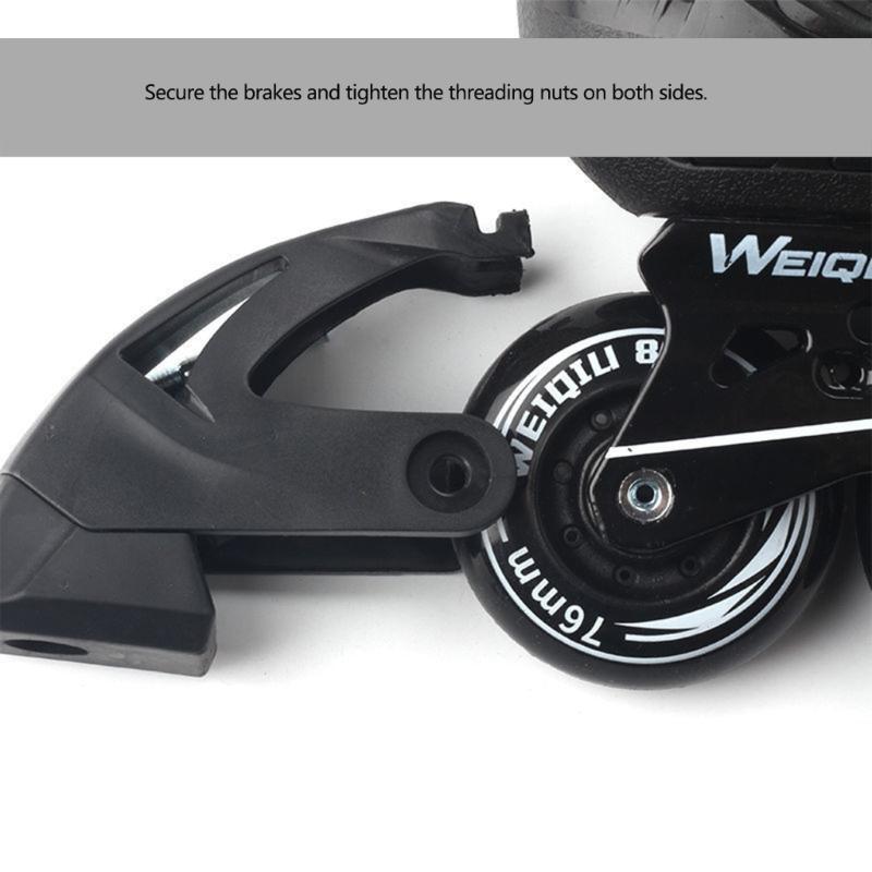 1Pc Inline Skate Roller Brakes Stopper Replacement Skate Roller Skate Brakes Block Adults Kids Inline Skate Part