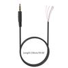 Portable Headphone Cable Audio Cord Line forCloud II Pro Stinger Revolver S Earphone Replacement Wires