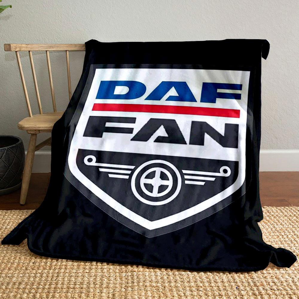 

Плед с тематикой DAF Fan Плед для спальни Плед для гостиной Дивана перерыв на обед Мягкий уютный плед для фестиваля друга Подарок 80cm x 120cm