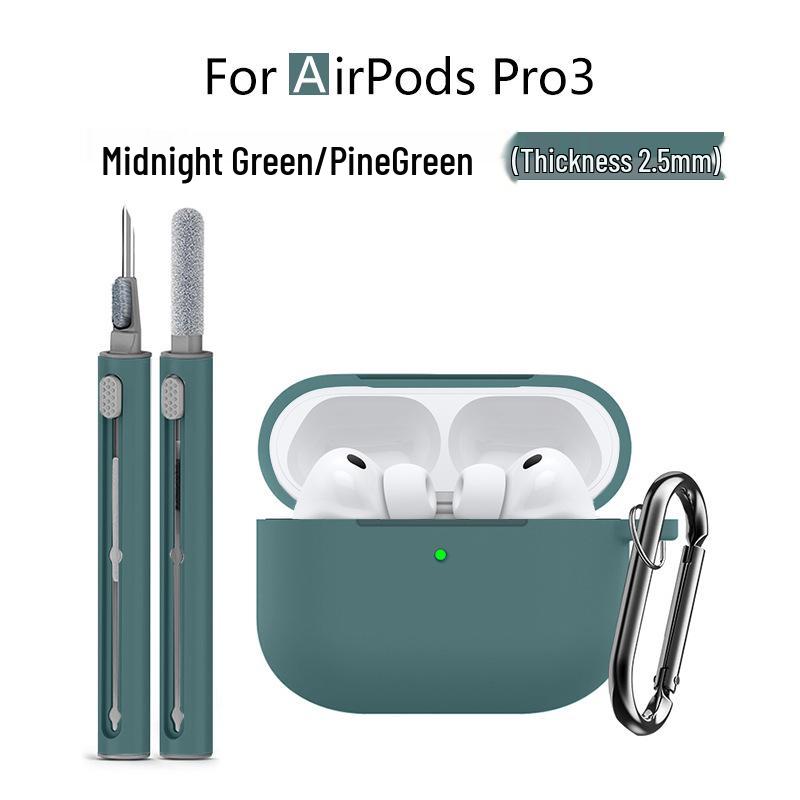 Compatible with Apple AirPods Pro 3 Silicone Protective Case, Bluetooth Earphone Cover