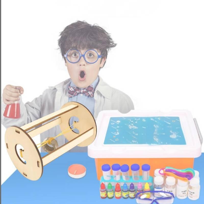 Wooden Hook Wheel Stem Educational Science Experiment Toy For Toddlers And Elementary Students