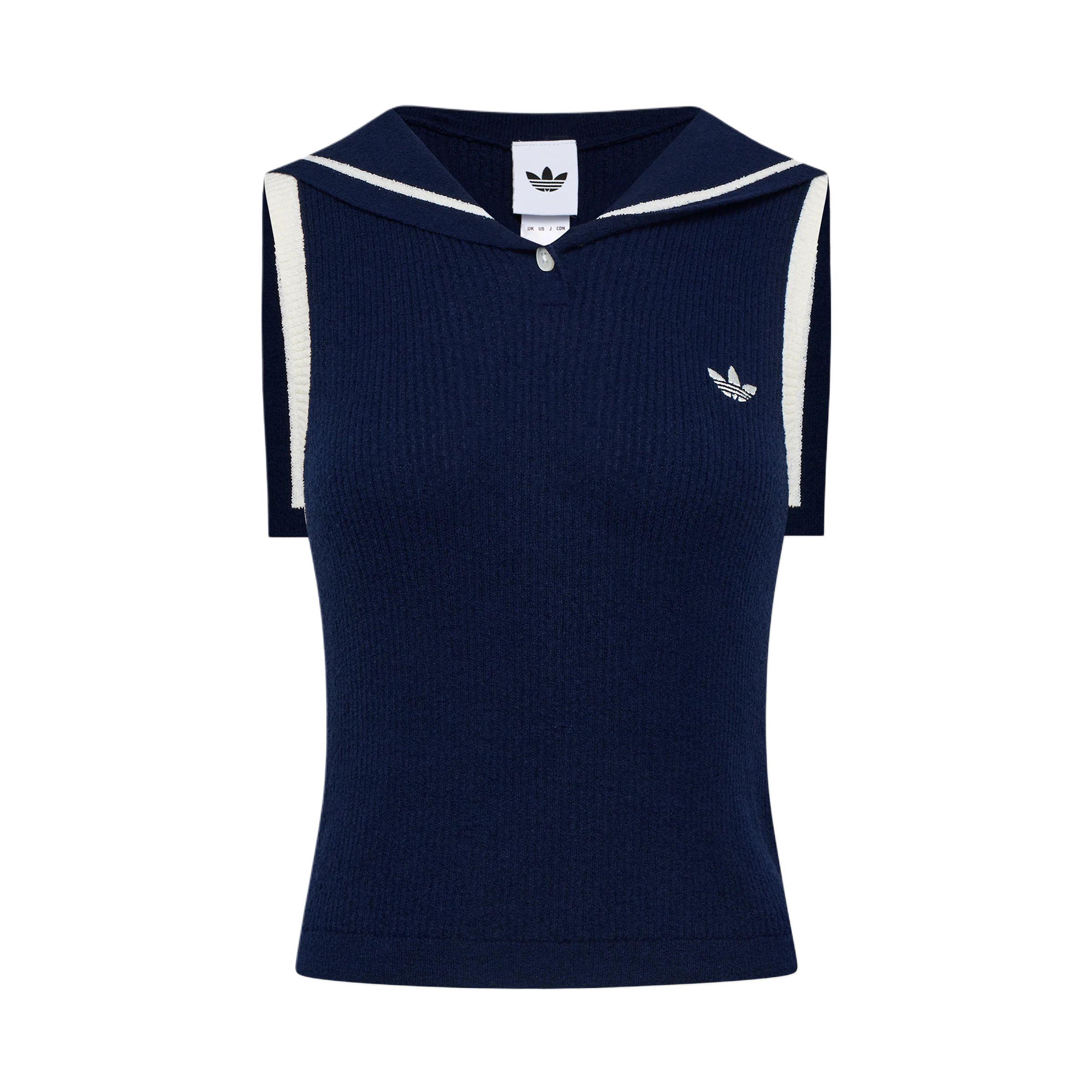 Adidas Originals Resort Color Block Sleeveless Knit Top Women tops KX0744 M