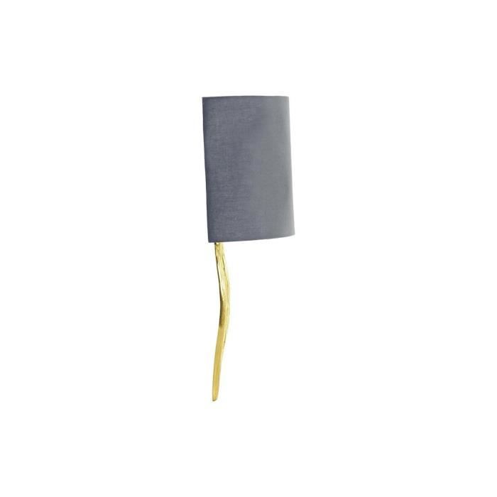 Applique Murale - Doré - Métal - Polyester - 220V - 50W - Design Contemporain