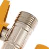 3 Way Diverter Valve Switch Brass Water Diverter Shower Head Shut-Off Valve Valve Hose Connector Water Hose Adapter