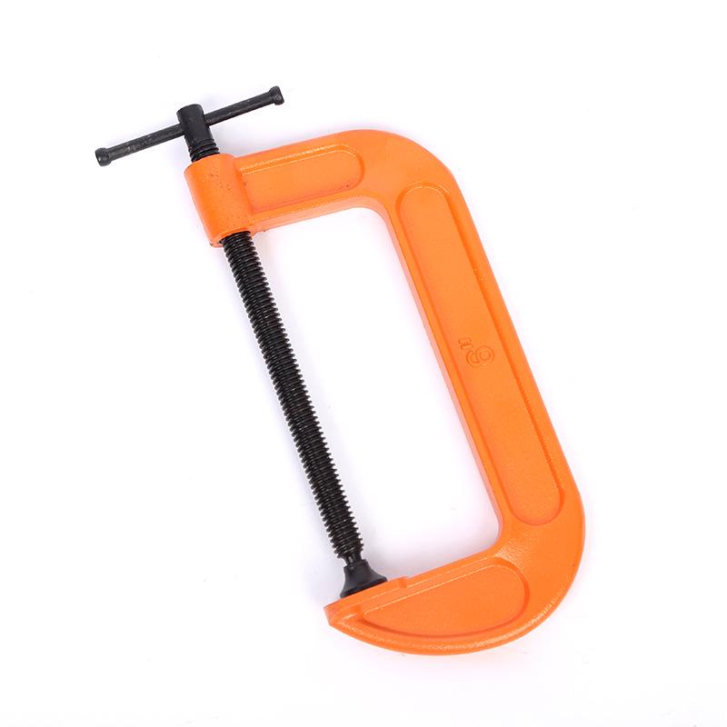 Heavy-Duty Ductile Iron C-Type Quick Woodworking Clamp