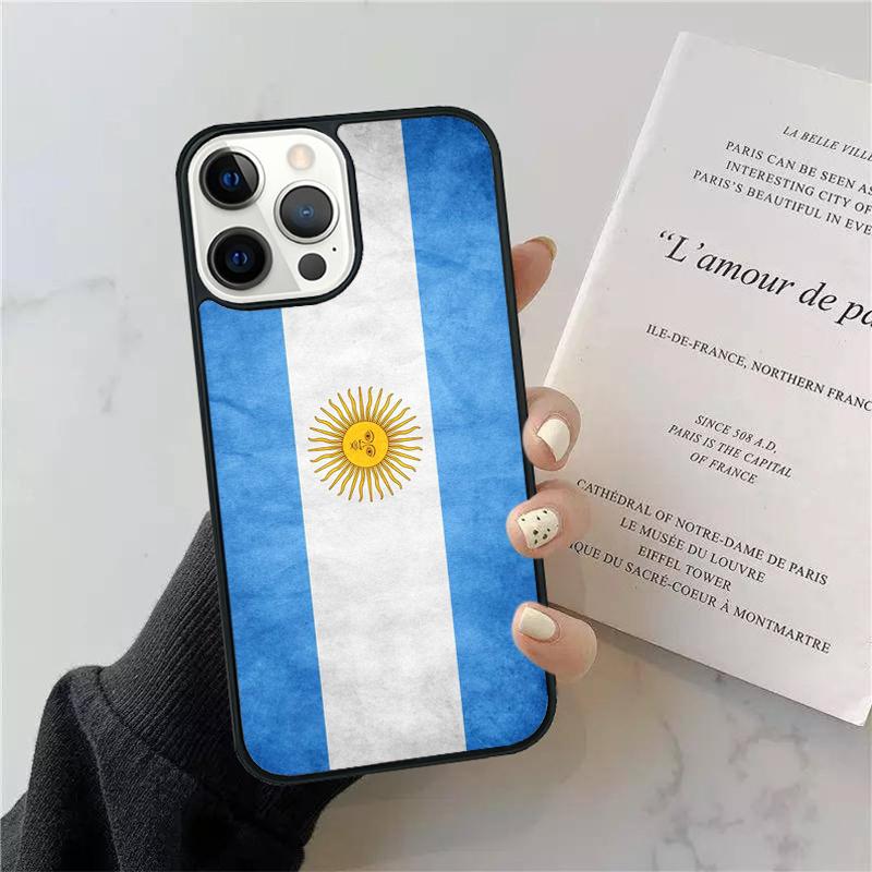 Argentine National Flag Phone Case Cover For iPhone 17 Air 15 13 Pro Max 16 14 Plus 11 12 Apple max