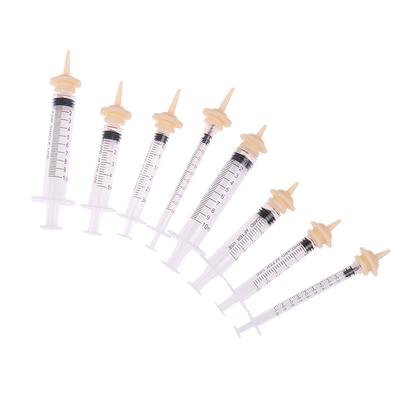Pet Feeding Nipple For Puppy Dog Cat Hamster Feeding Pacifier Medicine Feeding Oral Syringe With Silicone Nipple Feeder