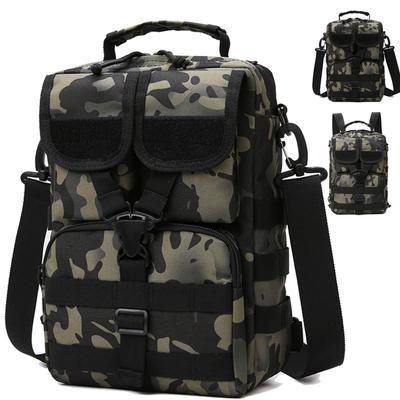 Camping Backpack Messenger Bag For Men Chest Molle Tactical Shoulder Crossbody Climbing Hiking Fishing Travel Handbag Backpack