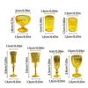 7PCS Multicolor Dollhouse Water Cup 1/6 Scale Doll Kitchenware Miniature Wine Glass  Dollhouse