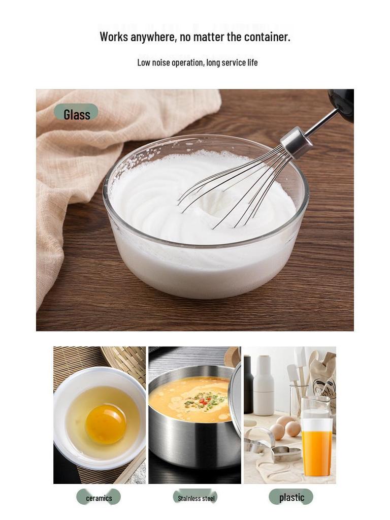 Multifunctional Kitchen Handheld Immersion Blender and Food Processor