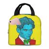 Federico Garcia Lorca Portrait 16 Insulated Lunch Bag for Women Children Portable Food Boxes Thermal Lunch Box Tote