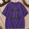 UFO Western Cowboy TShirt Summer Casual Short Sleeve Top Vintage UFO Cowboy Shirt Gift Tee Y2K Retro 90s Western TShirt