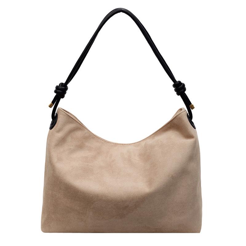 Autumn/Winter 2025 Retro Fashion Large Capacity Women s Tote & Crossbody Bag хаки