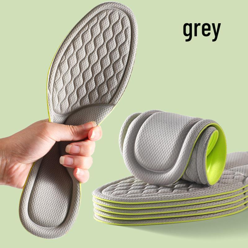 

Unisex Summer Nano Antibacterial Breathable Sweat-Absorbent Deodorant Insoles with Mugwort, Lightweight and Comfortable. 39-40