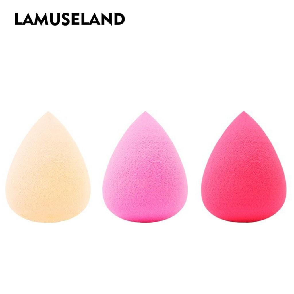 LAMUSELAND Powder Puff Foundation Liquid Droplet Gąbka do twarzy Lekki makijaż Ciężkie narzędzie #LA829