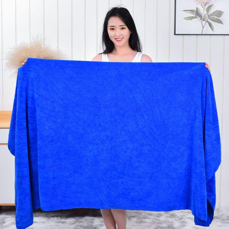 Thickened Ultrafine Fiber Bath Towel, Large Bath Towel, Ultrafine Aquatic Product, Textile Fiber, Strong Water Absorption and