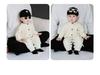 2025 Autumn/Winter Stylish Baby Jumpsuit Romper - Long Sleeve Outdoor Wear for Young Babies