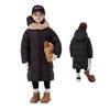 Winter 2025 Kinder Verdickte Baumwolljacke - Warmer Daunenmantel, Koreanischer Stil Lange Mode für Jungen und Mädchen