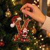 Christmas Acrylic Hanging Ornament for Holiday Tree Decor and Festive Home Display