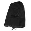 Backpack Laundry Bag Black 600D Oxford Cloth Water Proof Clothes Hamper Bag for Travel